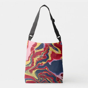 Sadie 1 Crazy Colourful Abstract Tote Bag