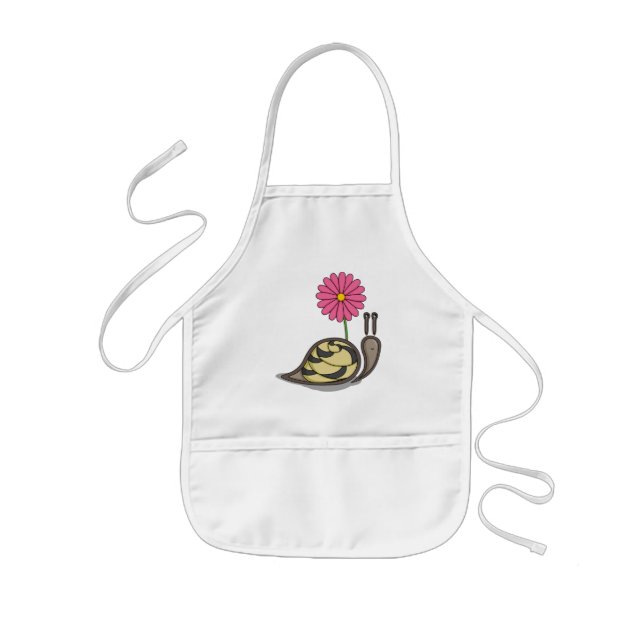 Sadie the Snail Apron (Front)