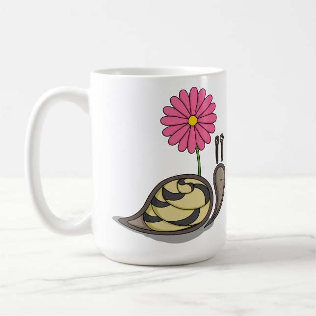 Sadie the Snail Mug (Left)