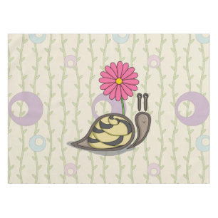 Sadie the Snail Tablecloth