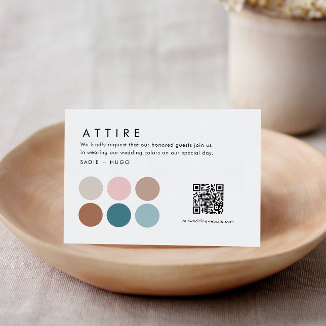 SADIE Wedding Guest Attire Enclosure Card (Creator Uploaded)