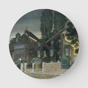 Sadler's Wells, 1826 (coloured engraving) Round Clock