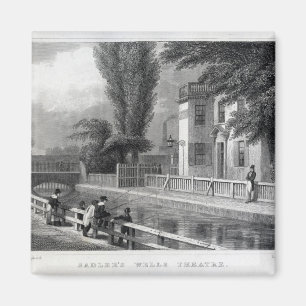 Sadler's Wells Theatre, engraved by J. Garner Magnet