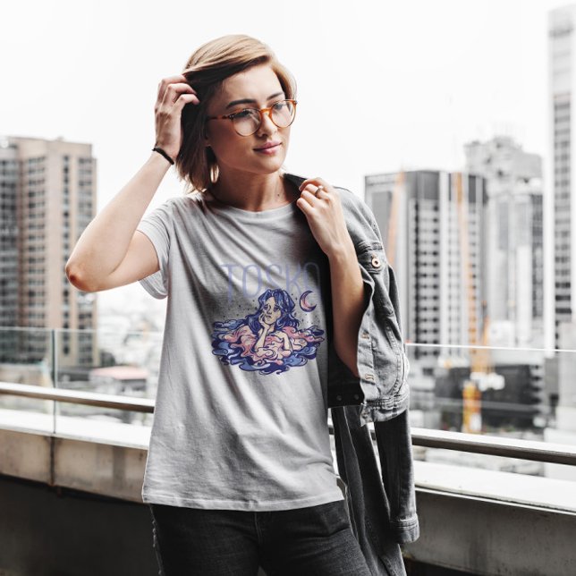 Sadness Clouds Woman T-Shirt (Creator Uploaded)