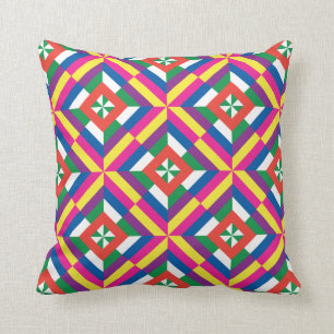 Saekdong Korean Buddhist Good Luck Pattern Cushion