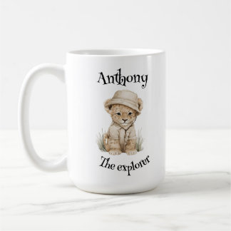 Safari Adventure Babies | Cute Watercolour Animals Coffee Mug
