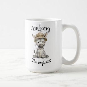 Safari Adventure Babies Cute Watercolour Animals Coffee Mug