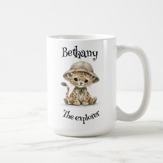 Safari Adventure Babies | Cute Watercolour Animals Coffee Mug