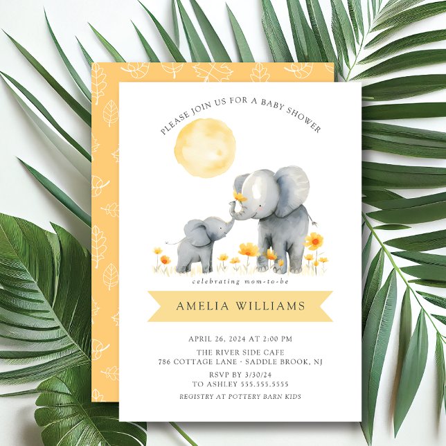 Safari Adventure Baby Shower Invitation (Creator Uploaded)