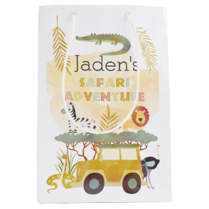 Safari adventure birthday party Gift Bag