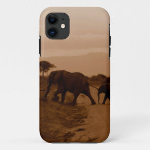 Safari Africa Cute Adorable Destiny Elephant iPhone 11 Case