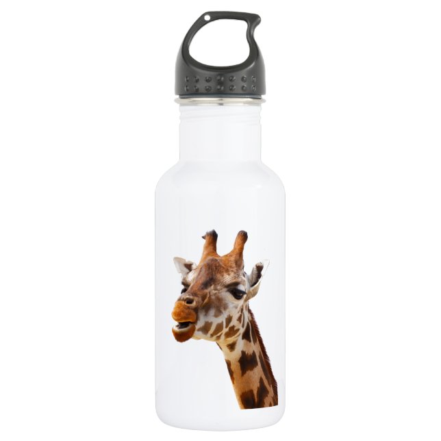Safari Africa Jungle Giraffe 532 Ml Water Bottle (Front)