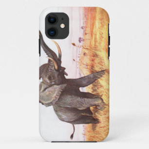 Safari African Jungle Destiny Animals Elephants iPhone 11 Case