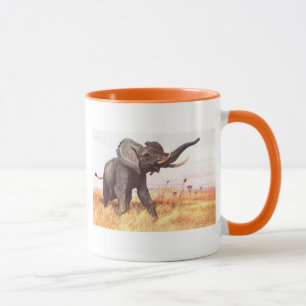 Safari African Jungle Destiny Animals Elephants Mug