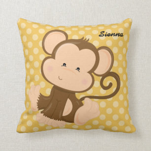 Safari Animal, choose your own background colour Cushion