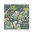 Safari Animal Jungle Greenery Tropical Baby Shower