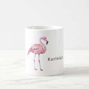 Safari Animal Pink Flamingo Coffee Mug