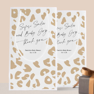 Safari animal print Modern Baby Shower Goodie bag