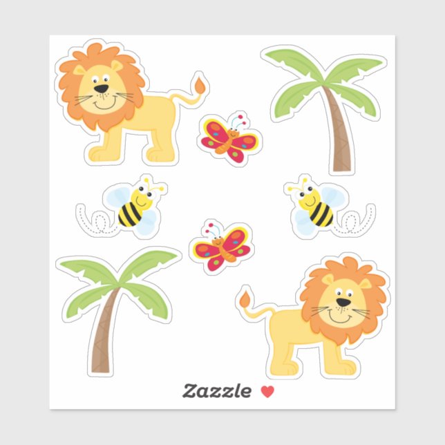 Safari Animal Theme (Sheet)