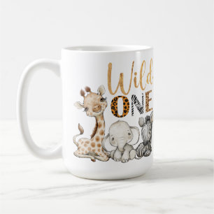 Safari Animals 1st Birthday  Coffee Mug