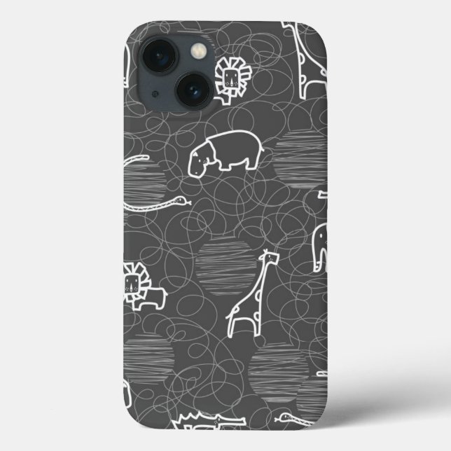 safari animals 5 Case-Mate iPhone case (Back)
