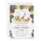 Safari Animals Baby Shower Invitation