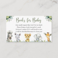 Safari Animals Oh Baby Greenery Jungle Baby Shower