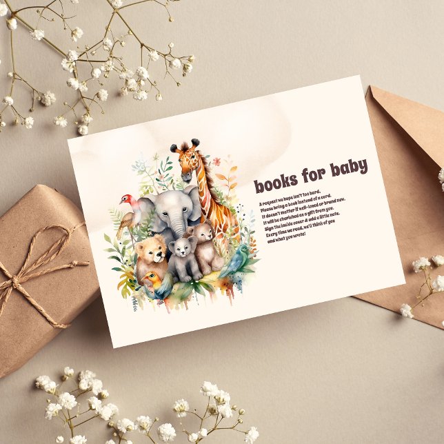 Safari Animals Wild One Baby Shower Invitation (Creator Uploaded)