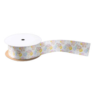 Safari Baby Shower Satin Ribbon