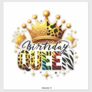 Safari Birthday Queen Crown