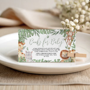 Safari Books for Baby Card