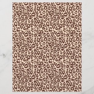 Safari Boy Scrapbook Paper Cheetah
