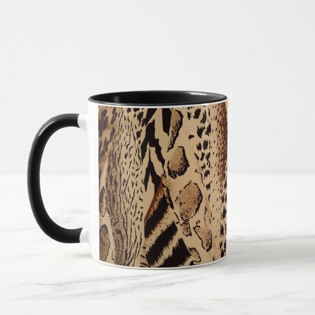 Safari Brown Mug (Left)