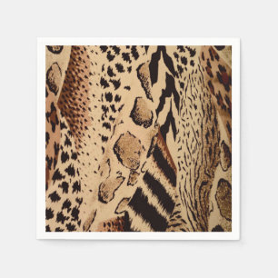 Safari Brown Napkin