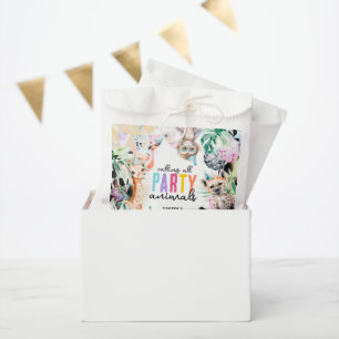 Safari Calling all Party Animals Birthday Favour Bag
