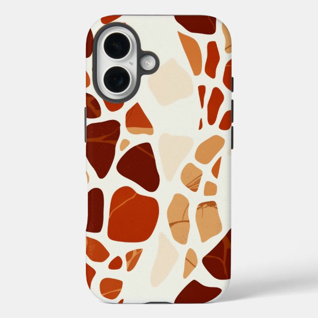 Safari Chic Giraffe Pattern Phone Case  (Back)