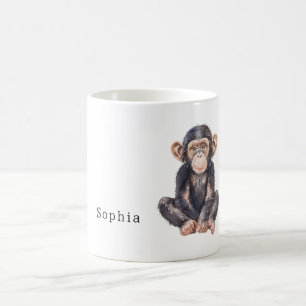 Safari Chimpanzee Animal Jungle Coffee Mug