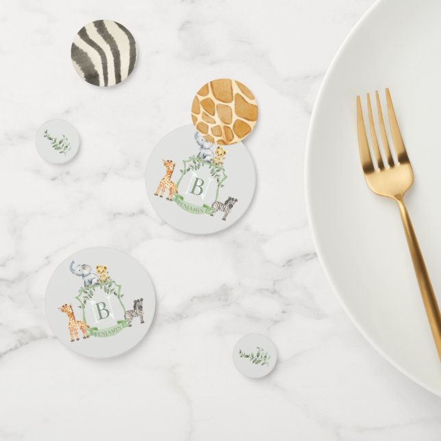 Safari Crest Confetti (Group)