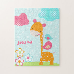 Safari Cuties Giraffe Jigsaw Puzzle