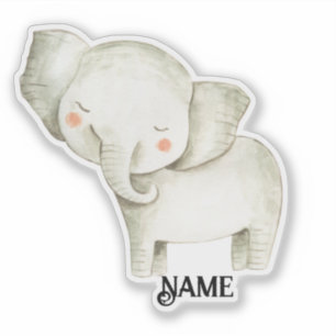 Safari Elephant Personalised