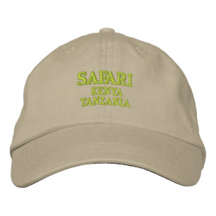 Safari Embroidered Hat