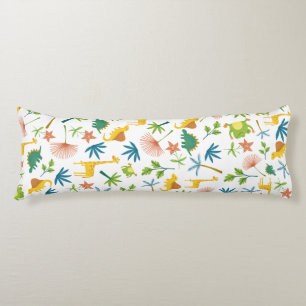 Safari giraffe cute colourful pattern nursery boy  body cushion