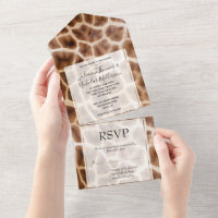 Safari Giraffe Print