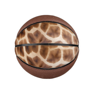Safari Giraffe Print Mini Basketball