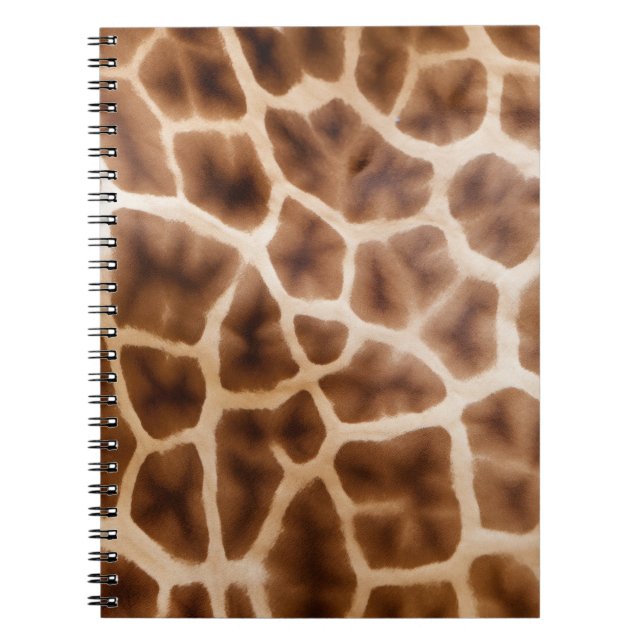 Safari Giraffe Print Notebook (Front)