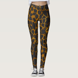Safari Giraffe skin Print Leggings
