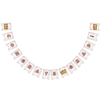 Safari Graduation Kids Lion Elephant Giraffe Party Bunting