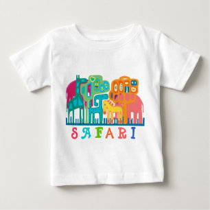 Safari - jungle animals baby T-Shirt