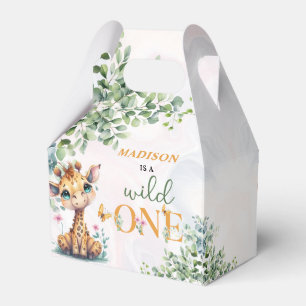 Safari Jungle Animals Birthday Favour Box