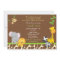 Safari Jungle Baby Shower Invitations brow